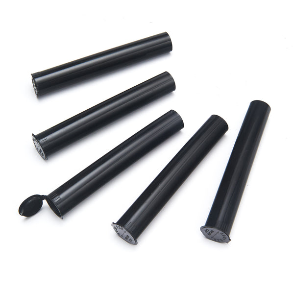 CANNY Doob Tube – Black 4.5” Hinged Lid Waterproof Airtight Smell Proof Container Pre-Roll Protection Stash Storage